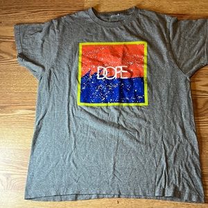 Mens L DOPE Tshirt